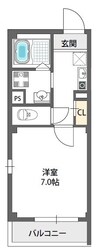 ＦＬＯＷＥＲ尼崎の物件間取画像